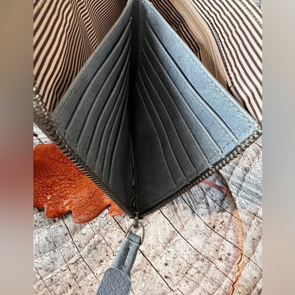 Joy Susan “Tina” Python Zip Around Wristlet - Picture 2 of 7